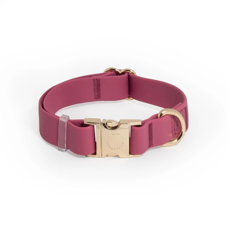 Cloud Waterproof Dog Collar Adjustable with Quick Release Buckle