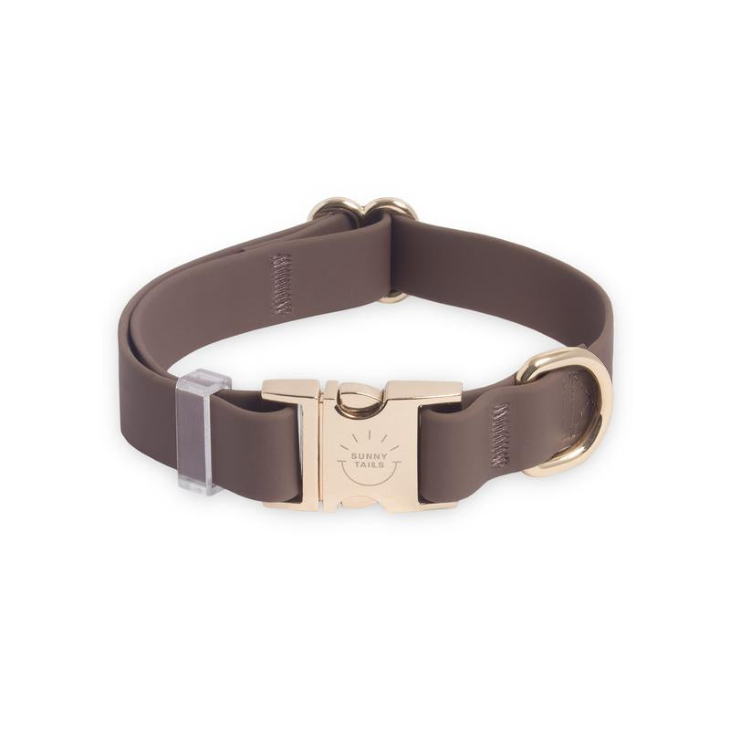 Cloud Waterproof Dog Collar Adjustable with Quick Release Buckle