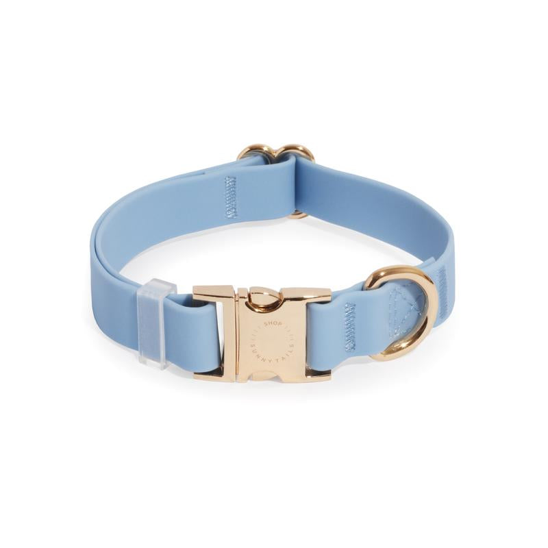 Cloud Waterproof Dog Collar Adjustable with Quick Release Buckle
