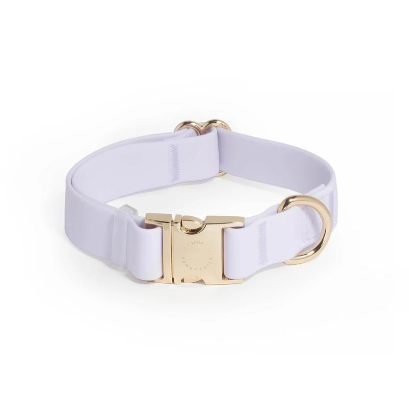 Cloud Waterproof Dog Collar Adjustable with Quick Release Buckle
