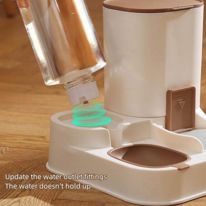 Automatic 2-in-1 Pet Food & Water Dispenser - Perfect Christmas Gift for Dogs & Cats!