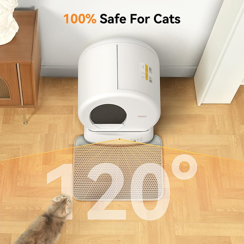 Meowant SC01 Self-Cleaning Cat Litter Box, Odor Removal/App Control Smart Cat Litter Box with Mat & Liner #Cozyvibes #Petlife