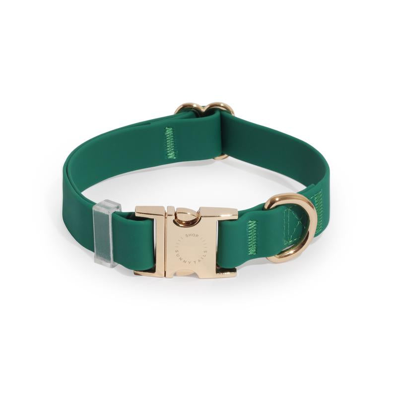 Cloud Waterproof Dog Collar Adjustable with Quick Release Buckle