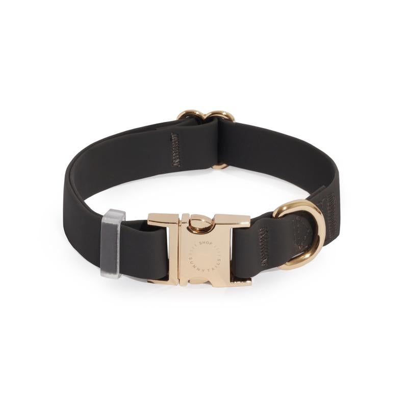 Cloud Waterproof Dog Collar Adjustable with Quick Release Buckle
