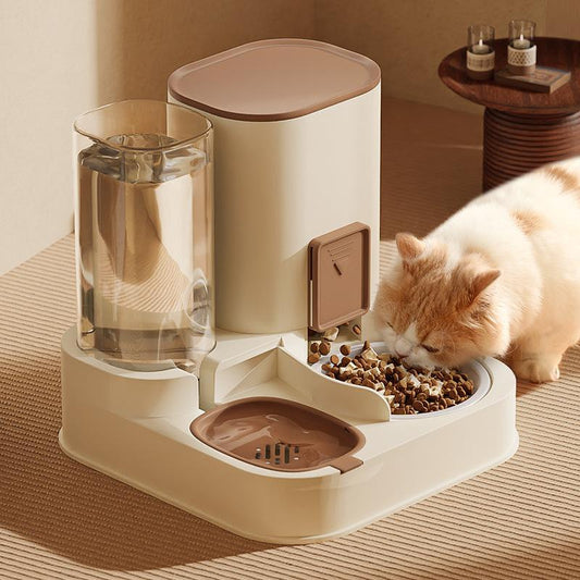 Automatic 2-in-1 Pet Food & Water Dispenser - Perfect Christmas Gift for Dogs & Cats!